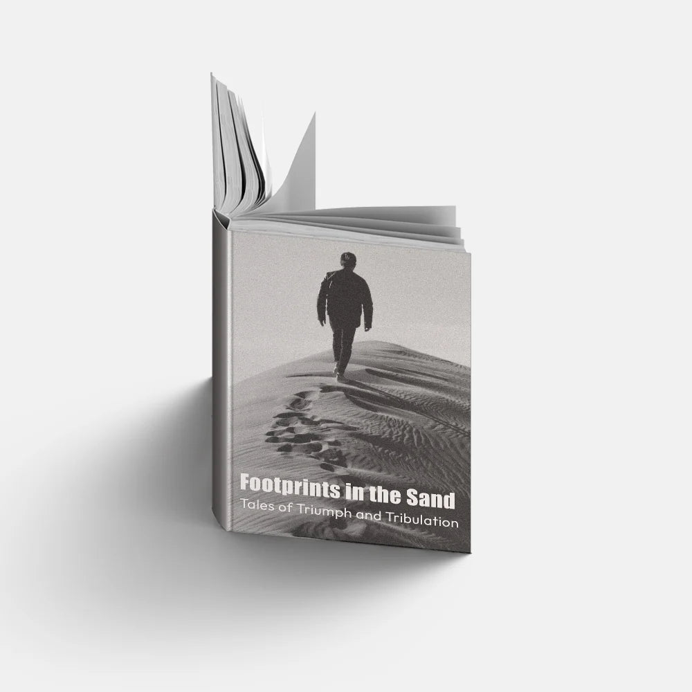 Footprints in the sand